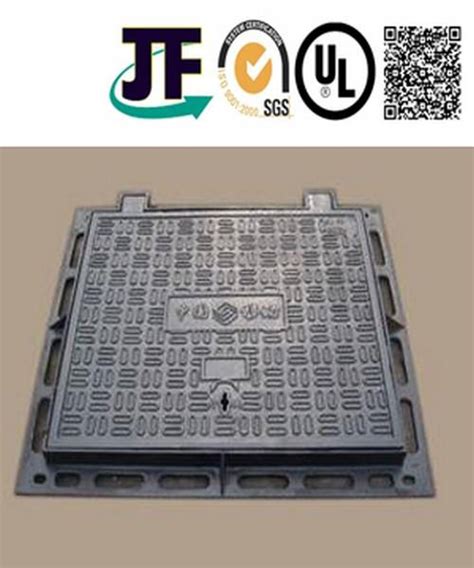 Customized Sand Casting Manhole Cover In Ductile Iron Weifang Jufeng