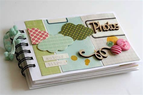 Cuadernos Hermoso Scrapbooking Original Scrapbooking Album Mini