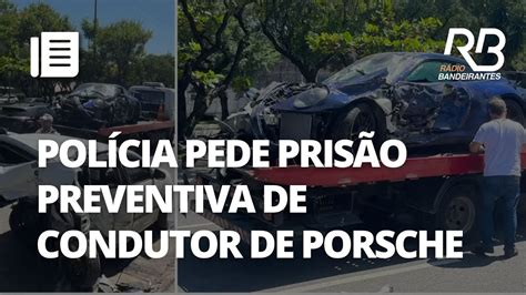 Justi A Analisa Pedido De Pris O Preventiva De Condutor De Porsche Que