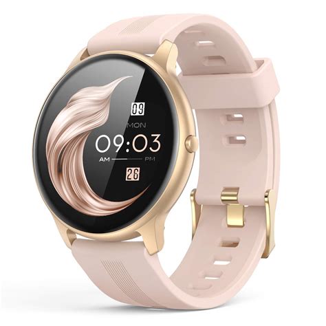 Smart Watch For Women Agptek Smartwatch For Android And Ios Phones Ip68 Waterproof Activity