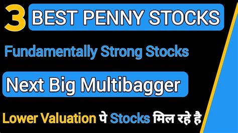 Best Fundamentally Strong Penny Stocks High Growth Penny Stocks