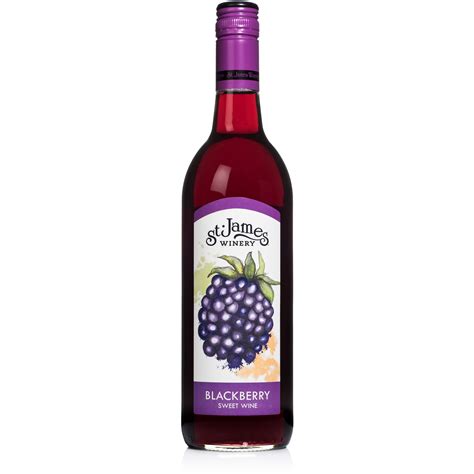 Award Winning Blackberry Wine St James Winery