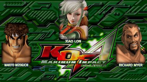 Kof Maximum Impact Regulation A Makoto Mizoguchi Xiao Lon