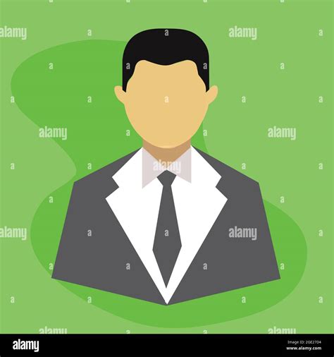 Male Avatar Icon Vector Of Man In Business Suit Professional