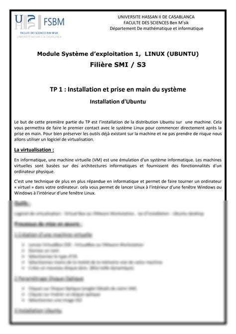 Solution Tp Prise En Main De Linux Studypool