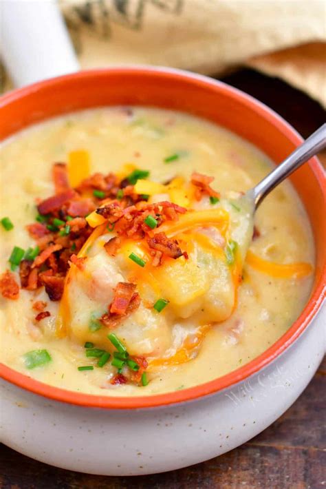 One Pot Loaded Baked Potato Soup At Leon White Blog