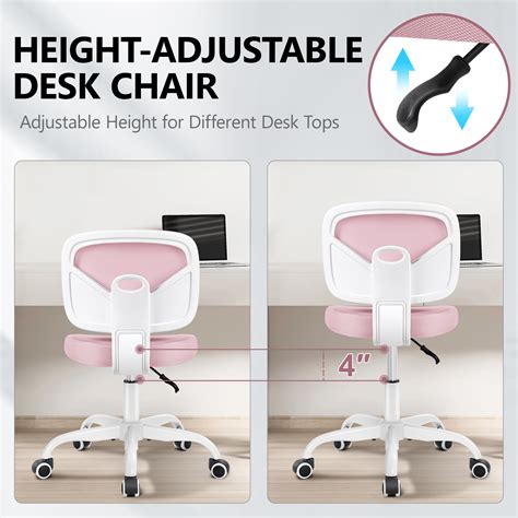 AMZFUN Small Kids Desk Chair, Home Office Computer Desk Chair with ...