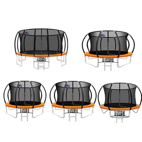 Everfit Trampoline 10ft Kids Trampolines Basketball Hoop Set Cover