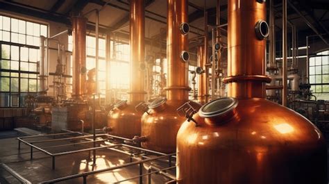 Distillery Metallic Copper Drink Alcohol Fermenting Distillation Pipe