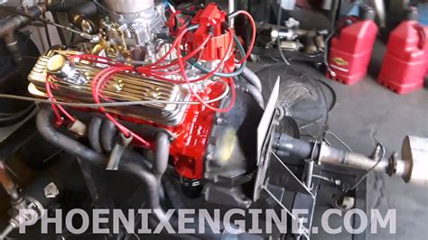 Chevy 350 Turn Key Crate Engine Break In Phoenix Engine Youtube