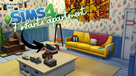 Cozy Apartment Build For A Mom And Her 7 Infants The Sims 4 Speed