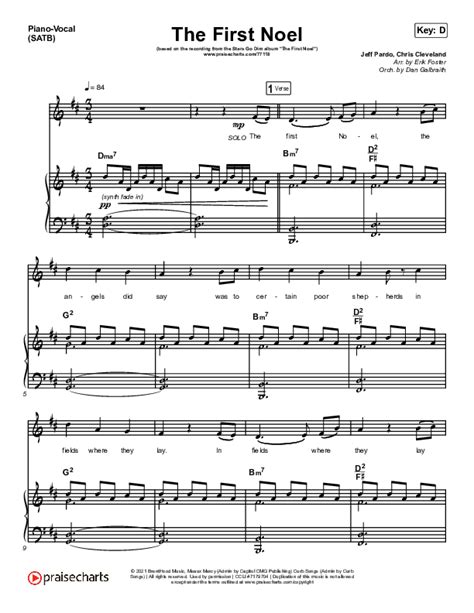 The First Noel Sheet Music Pdf Stars Go Dim Praisecharts