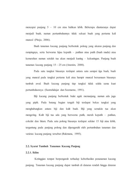 Kacang Panjang Pdf