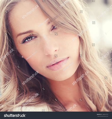Portrait Sexy Blonde Close Stock Photo Shutterstock