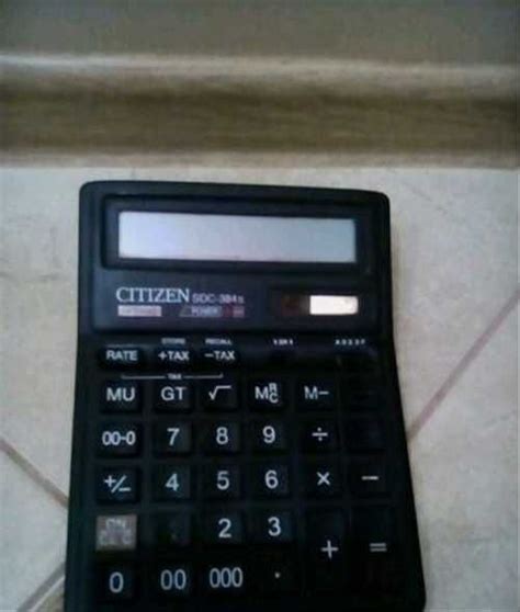Японский Калькулятор Citizen Sdc-384-2 | Festima.Ru – частные объявления