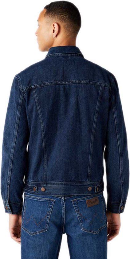 Wrangler Authentic Spijkerjasje Blauw L Man Bol