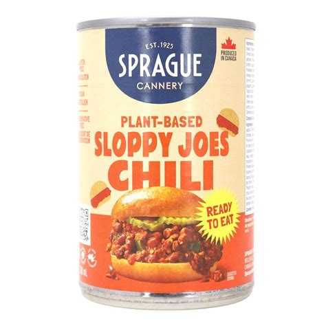 Sprague Ready To Eat Plant Based Sloppy Joes Chili At Naturamarket