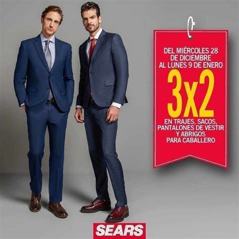 Sears 32 En Trajes Sacos Pantalones De Vestir Y Abrigos Para Caballero