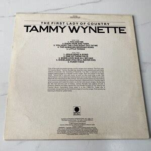 Tammy Wynette The First Lady Of Country 1983 UK Vinyl LP Vintage Record