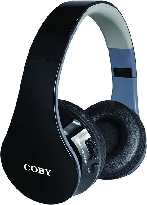 Coby Chbt 701 Blk Contour Bluetooth Stereo Headphones