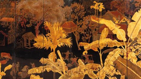 The Diverse Mediums Of Vietnamese Art From Lacquer Painting To Silk