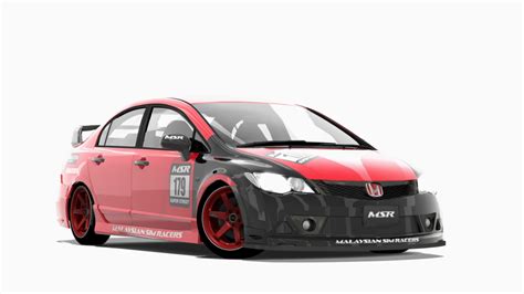 Honda Civic FD Mugen BIFF Racing