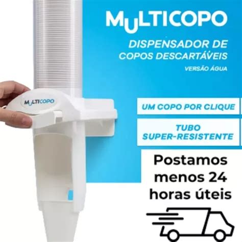 Dispenser De Copos Descartáveis 180ml 200ml Parcelamento Sem Juros