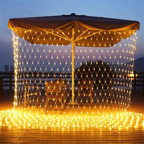 Led Net Mesh Lights Low Voltage Mesh Fairy String Lights Christmas