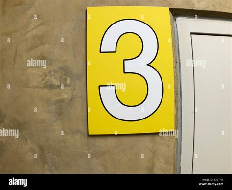 The number three 3 Stock Photo - Alamy 