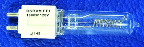 D84 OSRAM HALOGEN PHOTO OPTIC LAMP 1000W 120V NAED 54570 J316Gallery