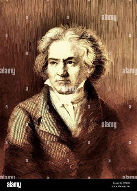 Ludwig Van Beethoven 1770 1827 German Composer Stock Photo Alamy