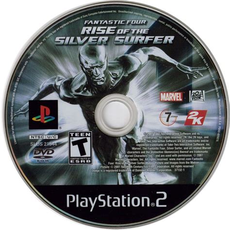 Fantastic Four Rise Of The Silver Surfer Playstation Box