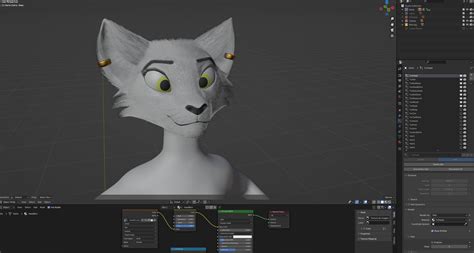 Darla Anthro Cat 3d Model By Cm Studios