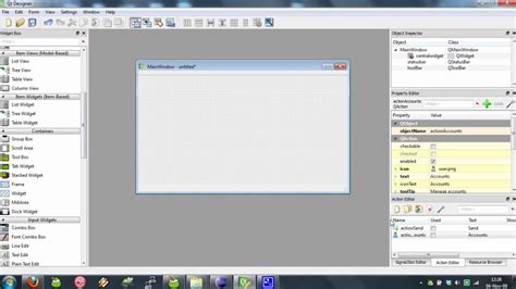 Qt Designer Tutorial Part 1 Youtube