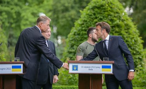 FOTO VIDEO Iohannis după întâlnirea cu Zelenski Țara mea a făcut