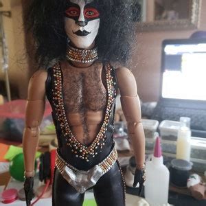 KISS Eric Carr The Fox Miniature Custom 12 Inch 1 6 Figure Scale