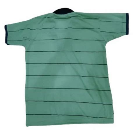 Hosiery Striped Men Stripped Polo Neck T Shirt At Best Price In New