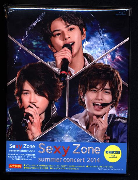 Zone Sexy Zone Sexy Summer Concert2014 Blu Ray First Edition Limited Edition Disc Mandarake