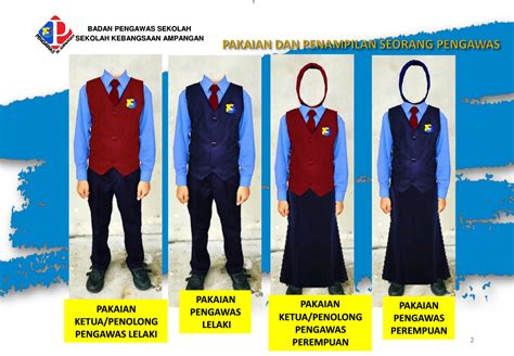 Blazer Pengawas Sekolah Rendah