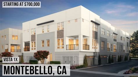 Vista Residence X At Metro Heights In Montebello Ca New Townhomes