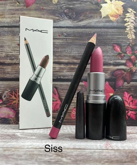 MAC набор помада и карандаш для губ 2 в1 Siss - купить с доставкой по ...