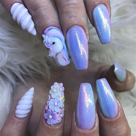 Unicorn Nails That Are Truly Magical Unicorn Nails Designs Nail