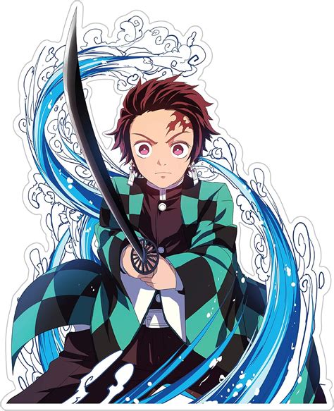 Kyoko Vinyl Demon Slayer Tanjiro Kamado Anime Decal Sticker For Car