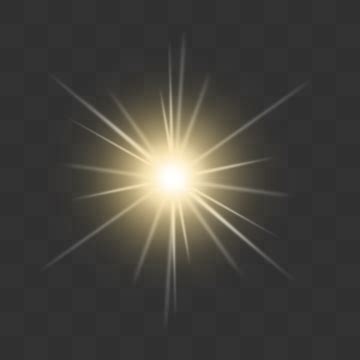 Star Lens Flare Sunshine Sunrays Sun Glare Light Effect Star Lens