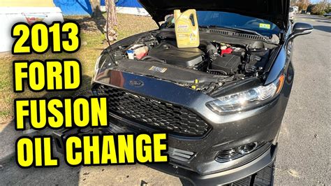 Change Engine Oil Soon Ford Fusion