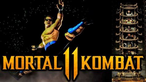 Mk Mk Johnny Cage Klassic Tower Gameplay Skin Mod By Shaar