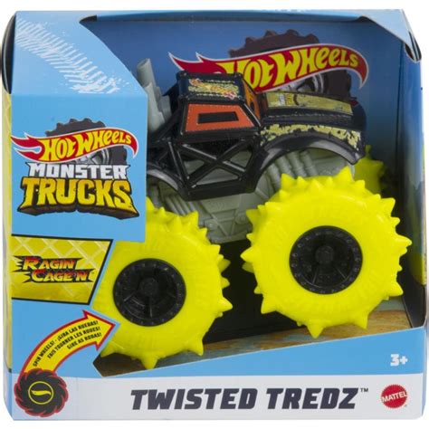 Hot Wheels Monster Trucks Twisted Tredz Escala S Mattel Unid Papelaria Toledo