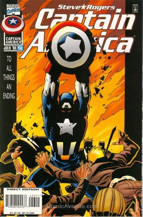 Captain America 1st Series 453 FN Marvel Mark Waid Comic Books