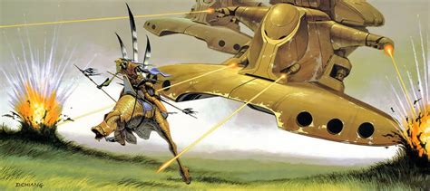 Masterful Early Star Wars Episode I The Phantom Menace Concept Art By Doug Chiang Film Sketchr