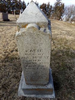 Katie McKay 1887 1889 Mémorial Find a Grave